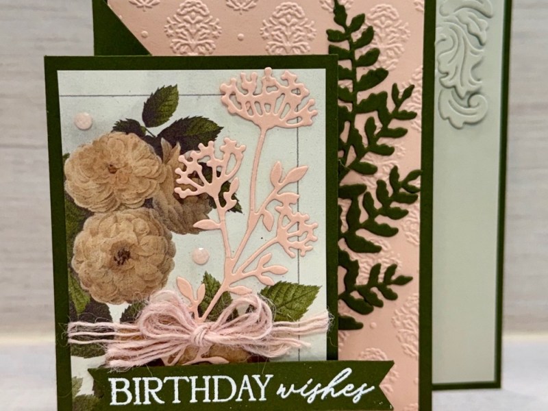 Gallery Blooms Pleated Birthday&nbsp;Card
