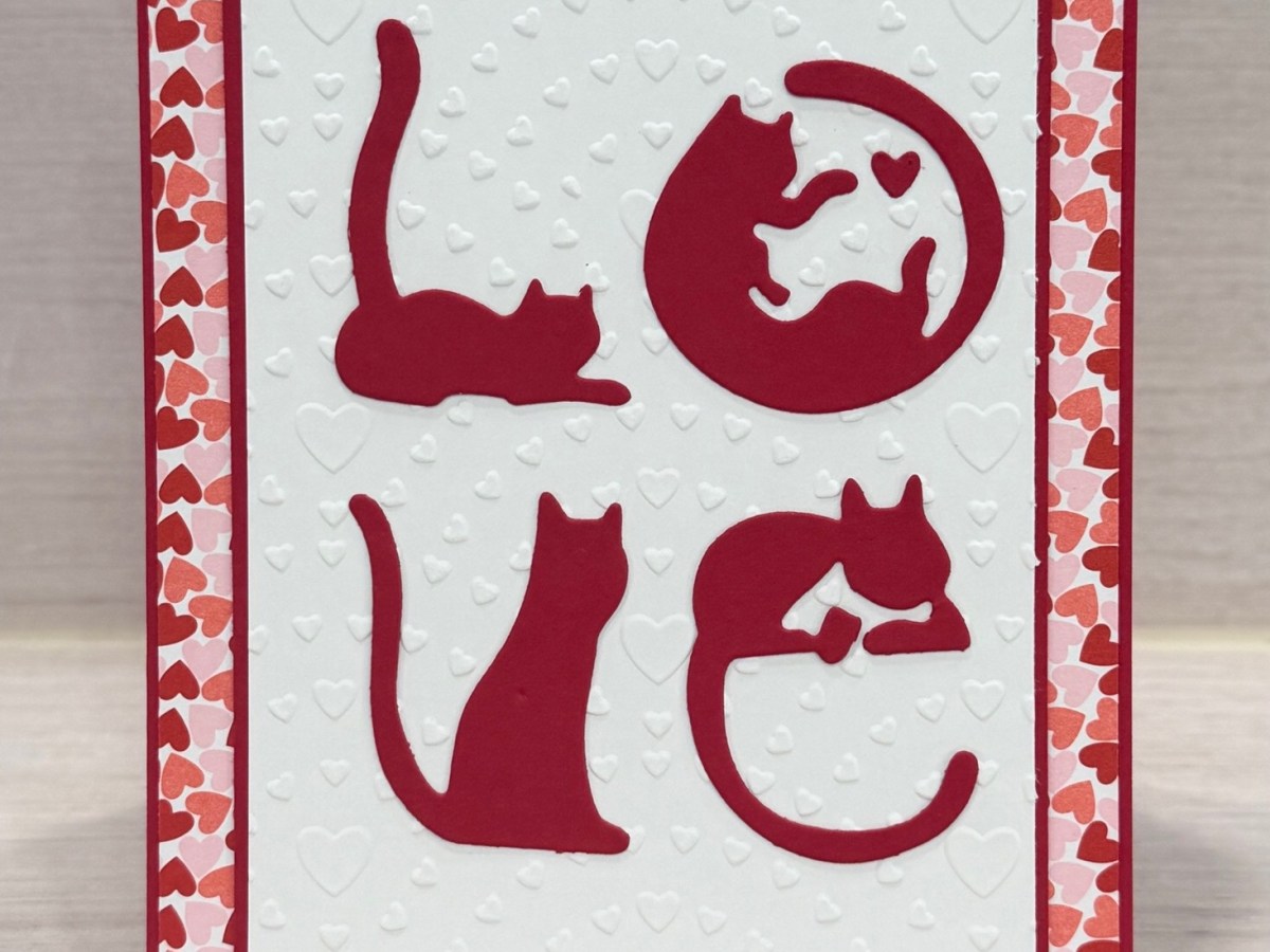 Made with Love (and cats) Valentine’s Card