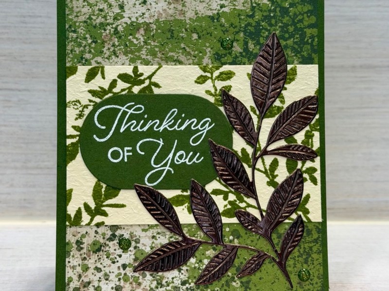 Nature Walk Sympathy Card for Happy Inkin’ Thursday Blog&nbsp;Hop