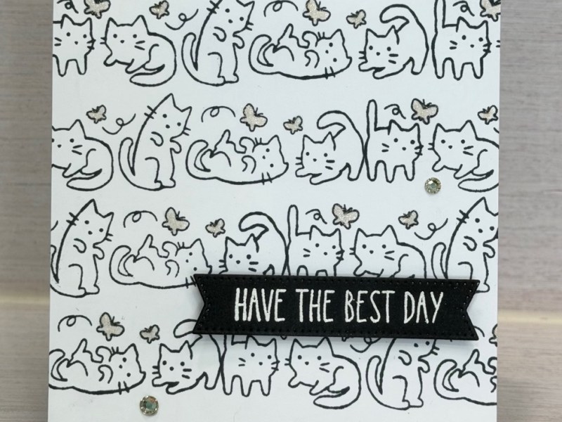 Black & White Cutest Crew Card for Happy Inkin’ Thursday Blog&nbsp;Hop
