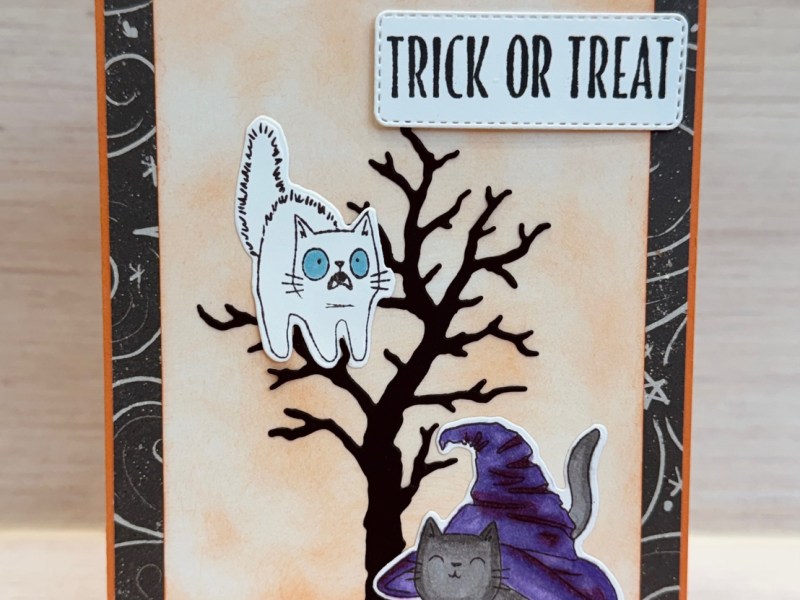 Oh My Fright Halloween Cat Card for Amy’s Inkin’ Krew Blog&nbsp;Hop